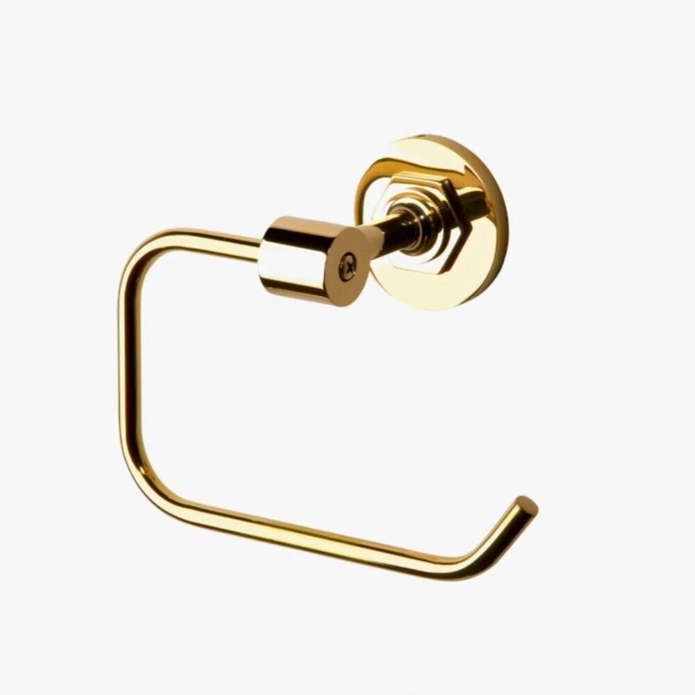 NEW! Henry Swing Arm Paper Holder in Brass